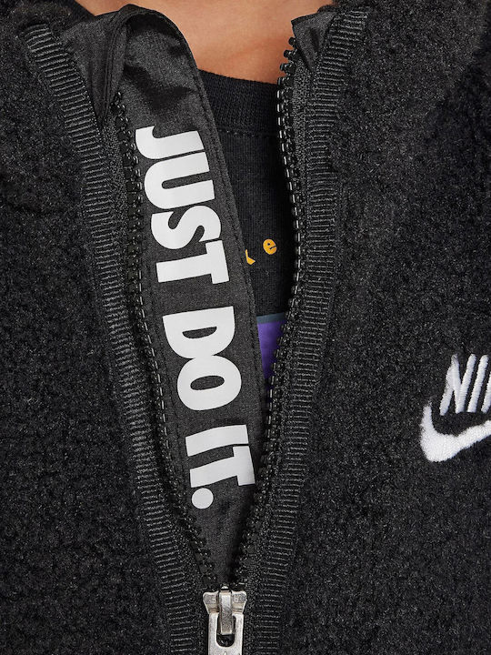 Athletic Kids Cardigan Black/Grey