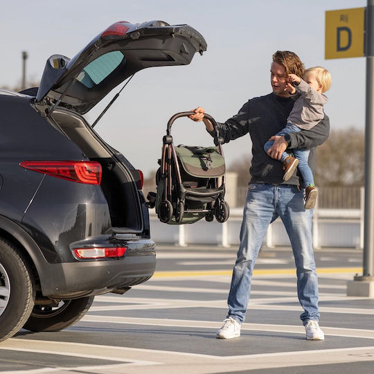 Leclerc Baby Influencer Cărucior pentru Bebeluși Potrivit de la 6+ Luni Negru Maro 6.6kg
