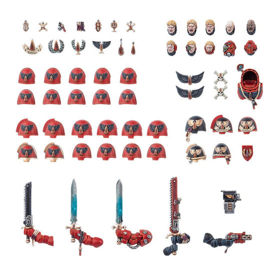 Warhammer 40.000 Blood Angels Upgrades Transfers