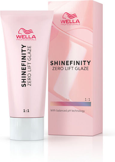 Wella Shinefinity Zero Lift Glaze Προσωρινή Βαφή Μαλλιών 07/3 Base Burnt Honey 60ml