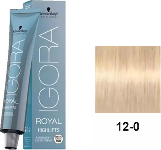 Schwarzkopf Igora Royal Highlifts Hair Dye 12-0 Flowering Natural 60ml