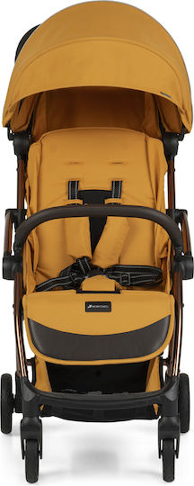 Leclerc Baby Influencer Air Cărucior pentru Bebeluși Potrivit de la 6+ Luni Golden Mustard 6.6kg