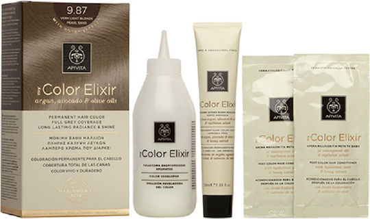 Apivita My Color Elixir Hair Dye no Ammonia 10.0 Luxurious 50ml