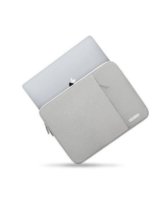 Husă Transport Tech-protect Sleevy Macbook Air 13 Pro 13 Notebook 13-14 Crayon Gri Thp3321