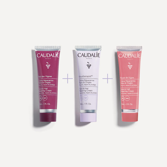 Caudalie Hand Cream Trio Hautpflegeset für Feuchtigkeitsspendend 3Stück