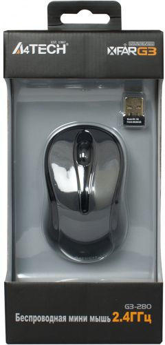 A4Tech G3-280A Wireless Mini Mouse Gri