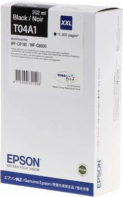 Epson T04A1 Γνήσιο Μελάνι Εκτυπωτή InkJet Μαύρο (C13T04A140)