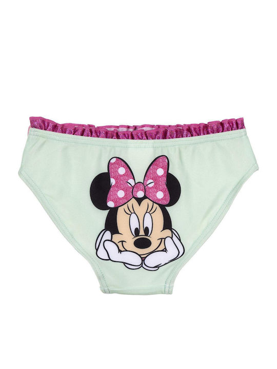 Cerda Minnie Παιδικό Μαγιό Σλιπ Πράσινο