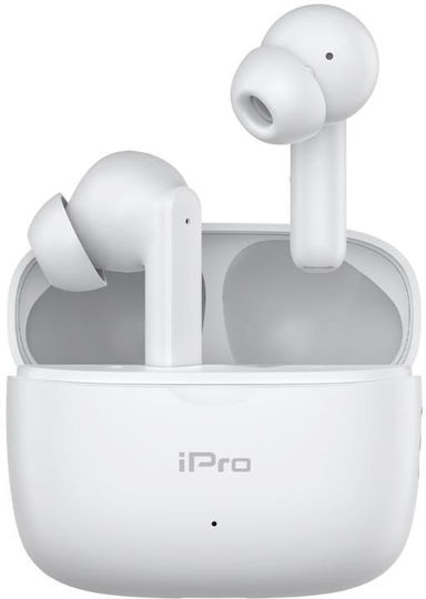 iPro TW300 Plus In-ear Bluetooth Handsfree Earphones with Charging Case White