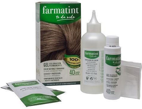 Farmatint Βαφή Μαλλιών Χωρίς Αμμωνία 4d-Castaño Dorado 135ml