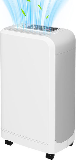 HomCom 821-035V90WT Dehumidifier with Compressor 12lt