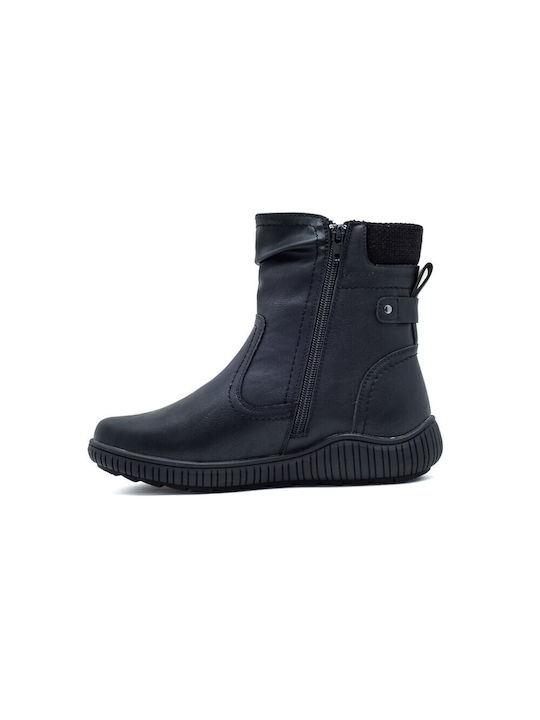 Stiefeletten Damen Schwarz
