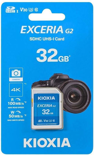 Kioxia Exceria SDHC 32GB U3 V30 UHS-I