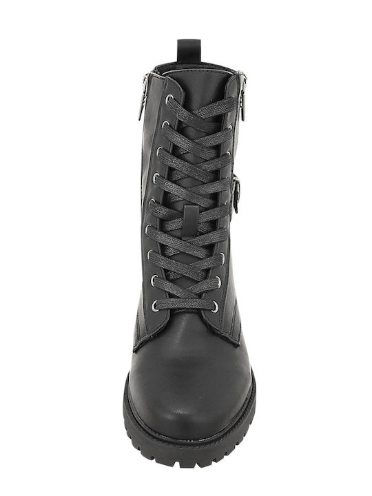 Tetten Ghete dama de piele Negru