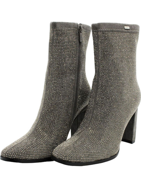 Stiefeletten Damen Gray