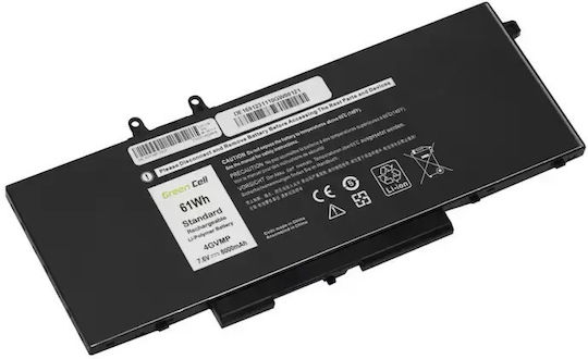 Green Cell Kompatible Batterie für Dell Breitengrad / Präzision mit 8000mAh