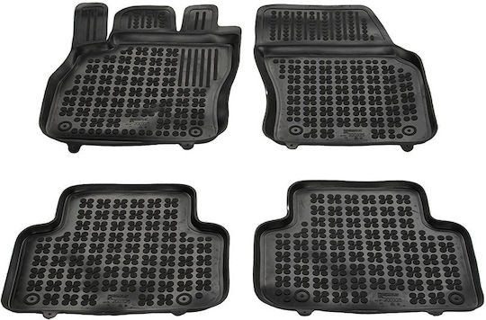 Rezaw Plast Σετ Μπροστινά και Πίσω Πατάκια 5τμχ για Audi Q3 2019+ Μαύρα