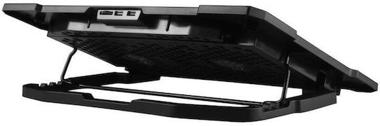 Tellur Basic Cooling Pad για Laptop έως 17.3" με 5 Ανεμιστήρες και Φωτισμό