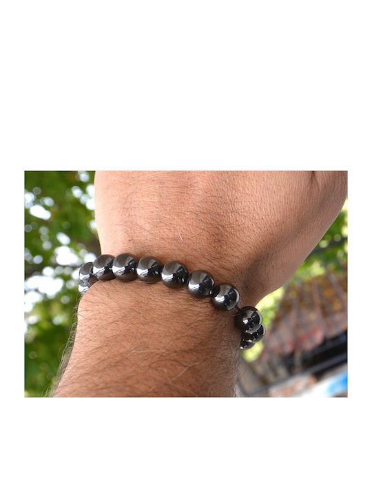 Magnetic Hematite Beads Bracelet 9-17