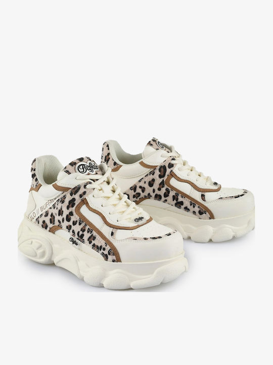 Γυναικεία Chunky Sneakers White / Beige / Leo