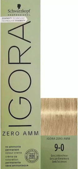 Schwarzkopf Igora Hair Dye no Ammonia 9-0 Blonde Very Open 60ml