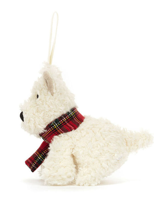 Jellycat Breloc Tesatura Alb