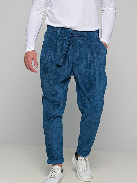 Cordhosen und Hemd Set Ben Tailor Blau Herren 126859