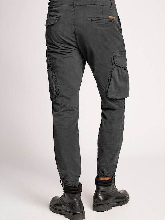 Felix Men's Trousers Cargo Elastic Grey