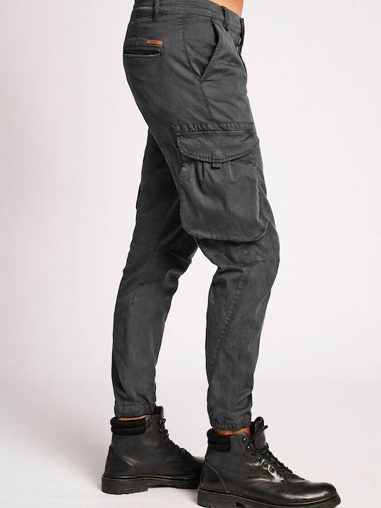 Felix Men's Trousers Cargo Elastic Grey