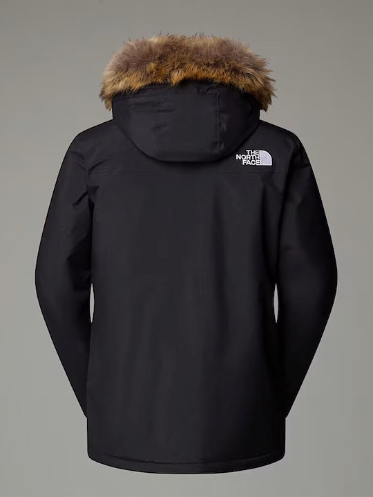Zaneck Winter Jacket Parka Waterproof and Windproof Tnf Black
