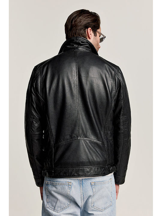 Lederjacke Jacke Black