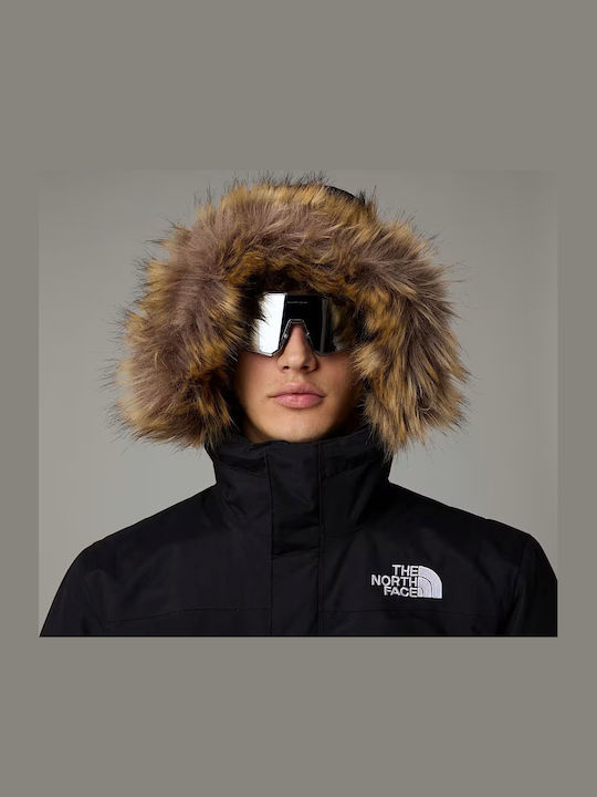 Zaneck Winter Jacket Parka Waterproof and Windproof Tnf Black
