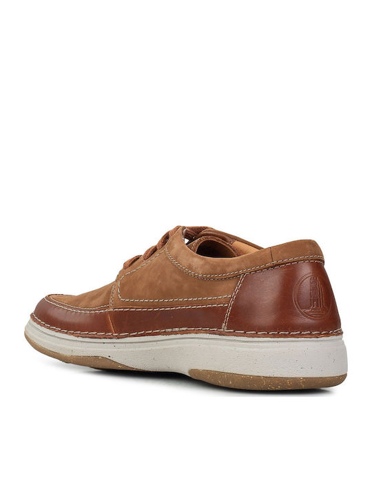 Nature 5 Lo Leder Herren Freizeitschuhe Tabac Braun