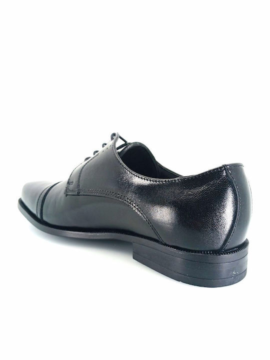 Leder Herren Freizeitschuhe Schwarz