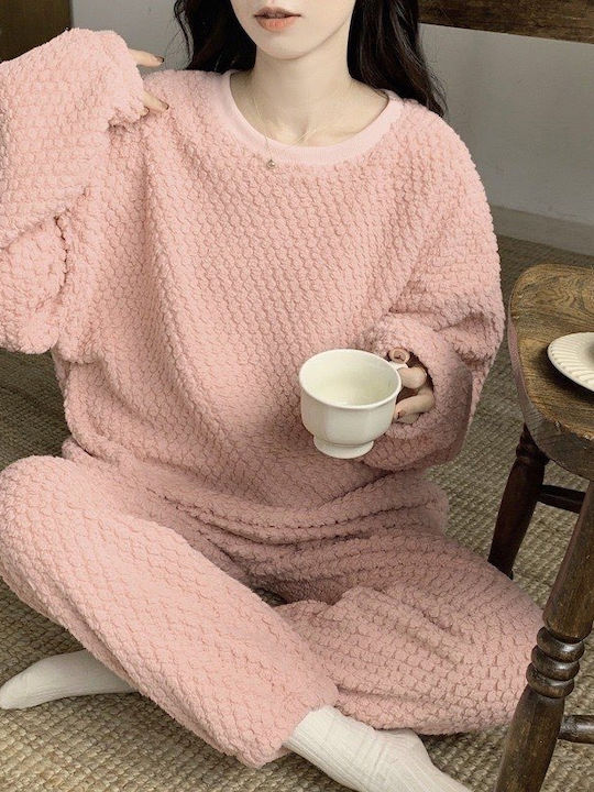 TnS Winter Women's Pyjama Set CAFE