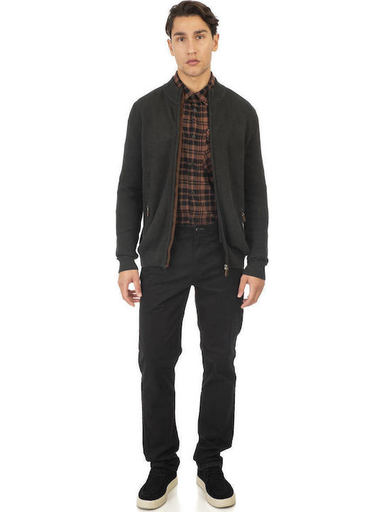 Herren Strickjacke Grün