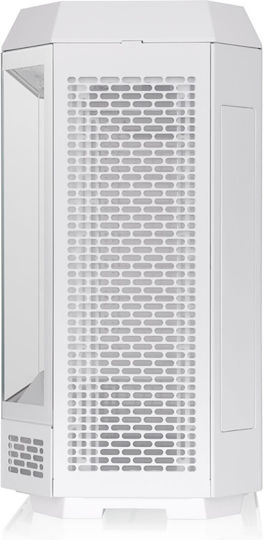 Thermaltake The Tower 600 Gaming Midi Tower Computer Case with Side Window Snow White