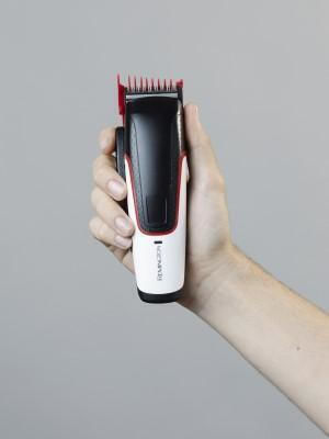 Remington Rechargeable Hair Clipper Black/White HC500