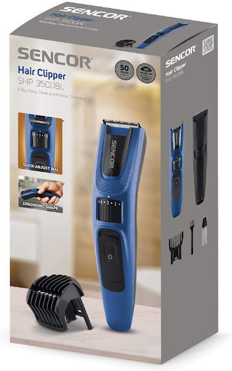 Sencor Rechargeable Hair Clipper Blue SHP 3500BL
