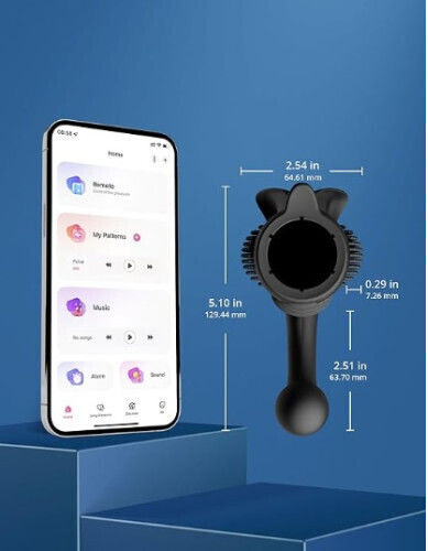 Lovense Domi 2 Wand Massager Attachment Κεφαλή για Δονητή Black