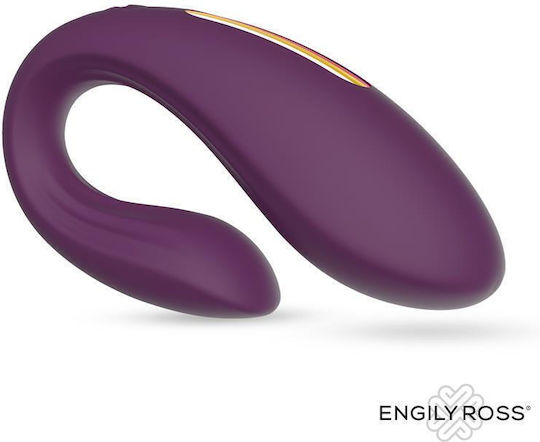 Engily Ross Vibrator für Paare mit Fernbedienung 11cm Lila