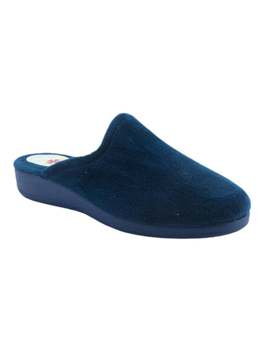 Alcalde Winter Women's Slippers in Blue color