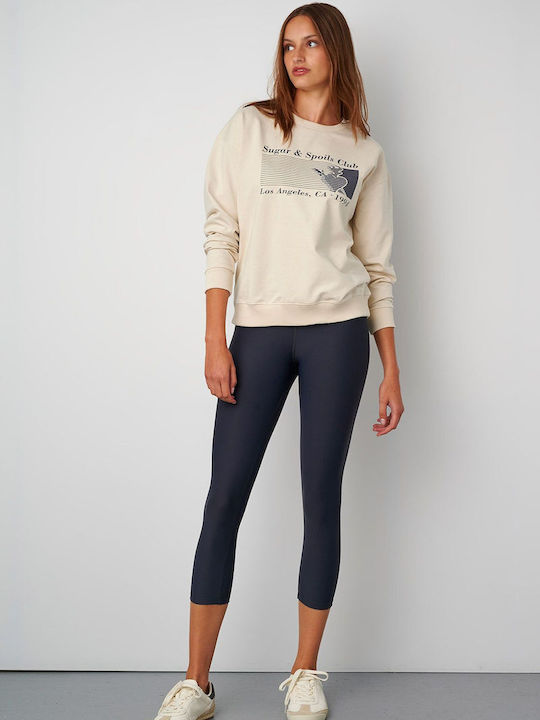 SugarFree Women's Long Sweatshirt White