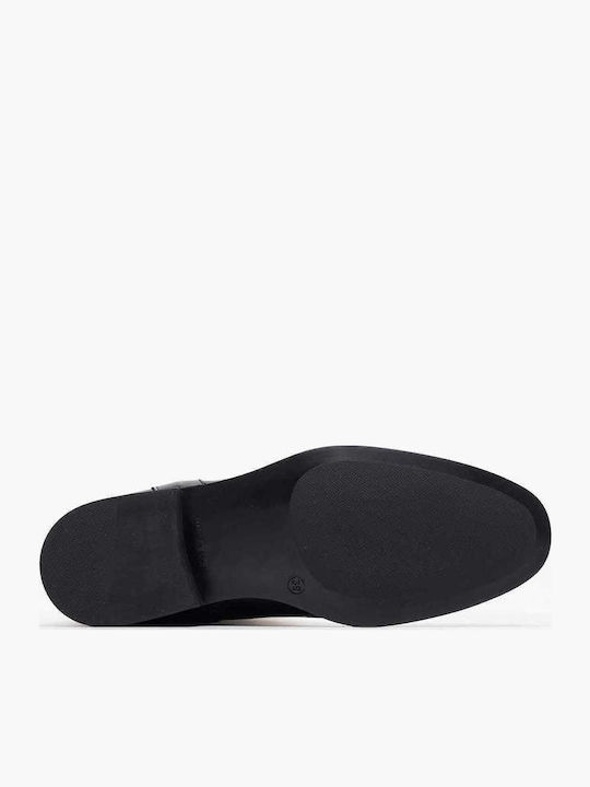 Leder Damenstiefel Tabac Braun