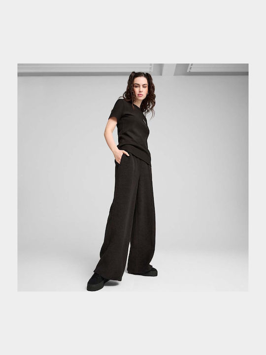 Jogginghose Vlies Black