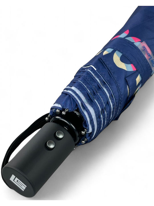 Guy Laroche Windproof Automatic Umbrella Compact Blue