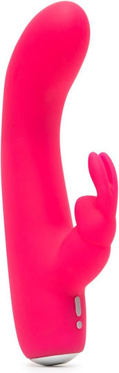 Happy Rabbit Mini Rabbit Vibrator Iepurele 15.2cm Roz