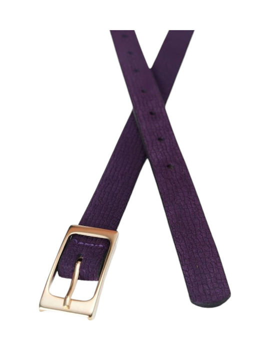 Ale - The Non Usual Casual Leather Women's Belt Purple