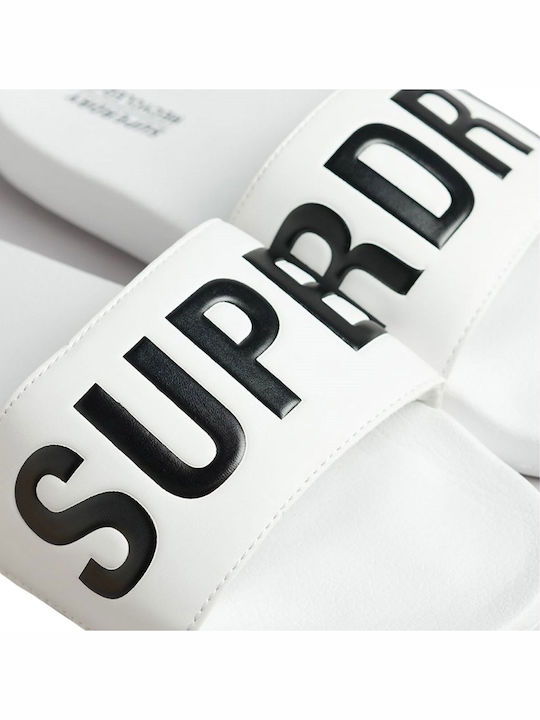 Women's Slides White