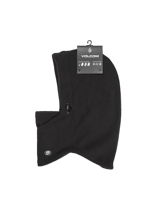 Volcom Hydro Fleece Αθλητικό Full Face Μαύρο